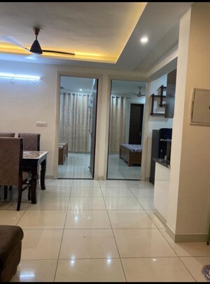 Living Room in 3 BHK Apartment at Highland Park Chandigarh, Bhabat – for Rent