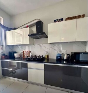 Kitchen in 3 BHK Apartment at Allwin El Spazia, Sanauli – for Rent