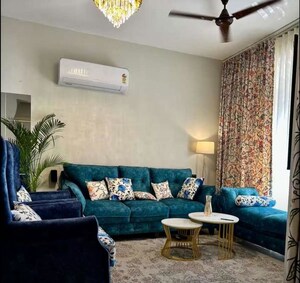 Living Room in 3 BHK Apartment at Allwin El Spazia, Sanauli – for Rent