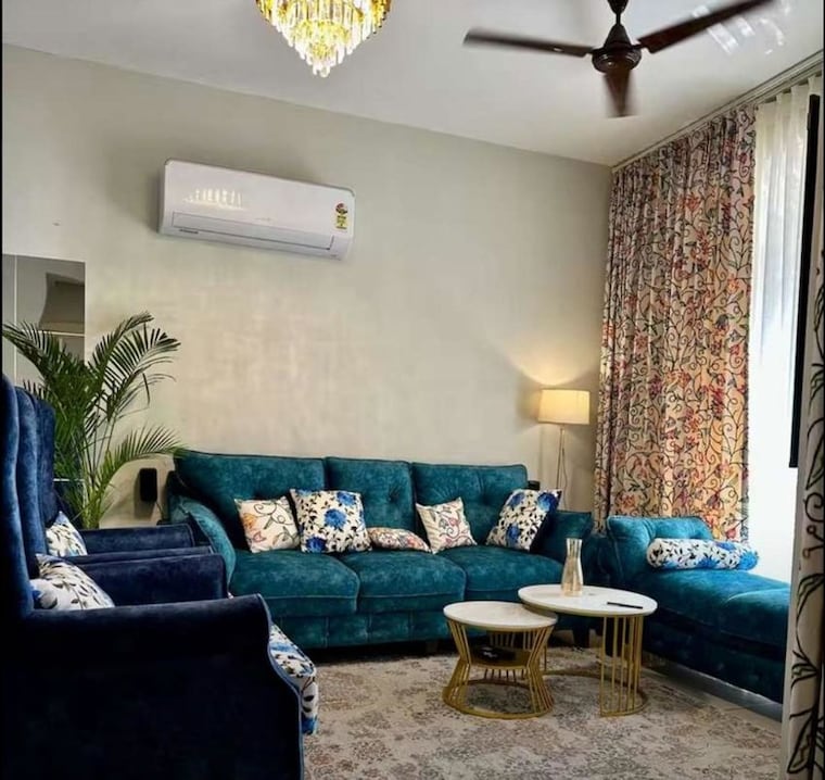 Living Room, allwin-el-spazia 3 Bedroom 1600 Sq.Ft. Apartment In Sanauli Zirakpur 10396516