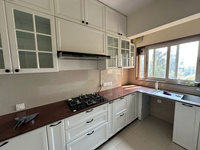 Kitchen, brahmand 3 Bedroom 1335 Sq.Ft. Apartment In Brahmand Thane 10396584
