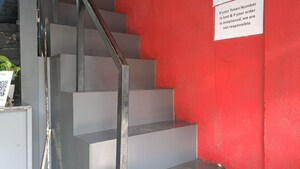 Staircase in  Shop at Vasant Vihar – for Rent