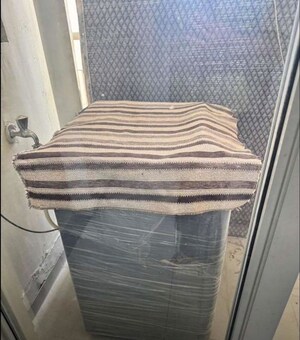 Bathroom in 2 BHK Apartment at Sushma Joynest MOH, Bir Chhat – for Rent