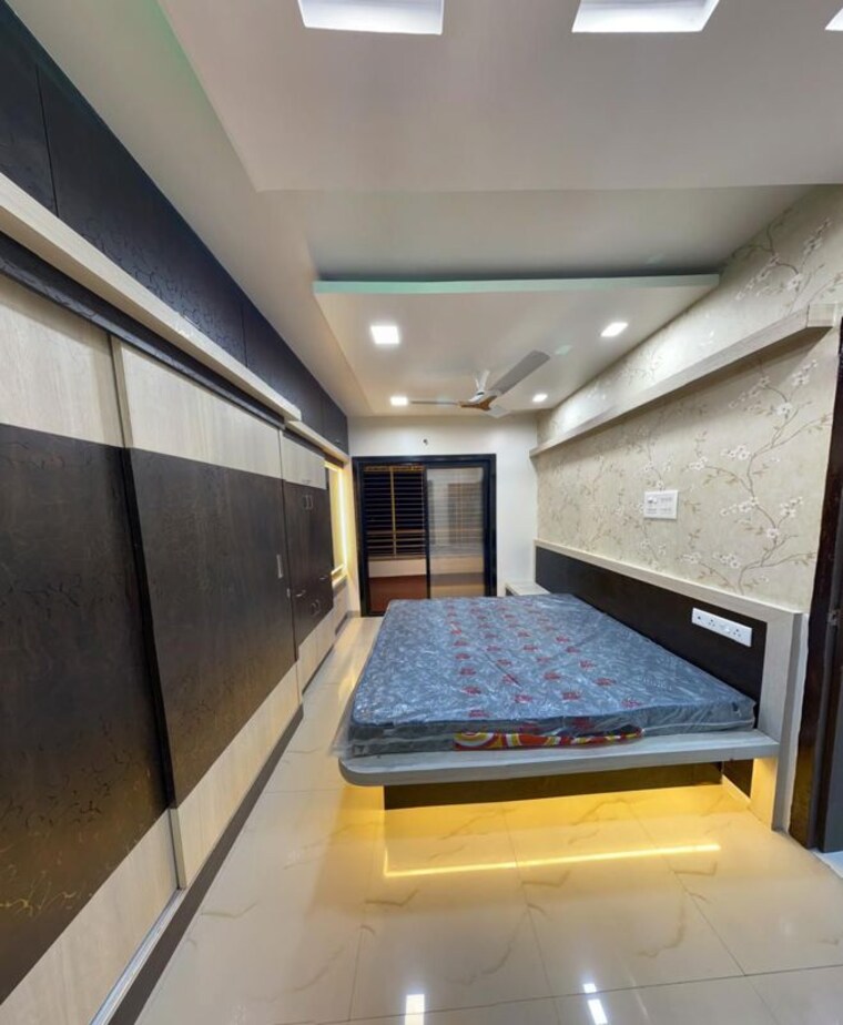 Bedroom, anand-plaza-chs 2 Bedroom 1000 Sq.Ft. Apartment In Wadgaon Sheri Pune 10396669