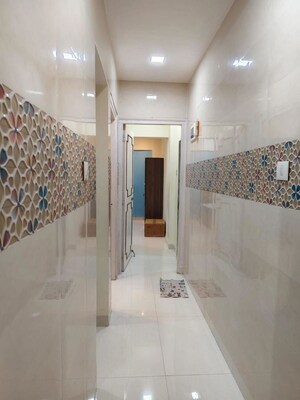 Bathroom in 2 BHK Apartment at Riddhi Garden, Malad East – for Rent