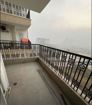 Balcony in 3 BHK Apartment at Malwa Escon Primera, International Airport Road – for Rent