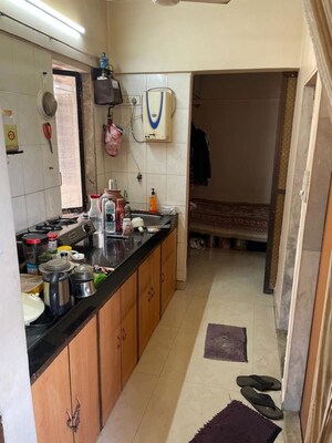 Kitchen in 1 BHK Apartment at Ajmera Bhakti Park, Bhakti Park – for Rent