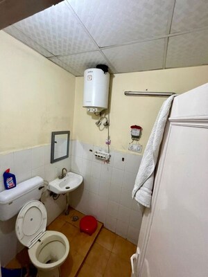 Bathroom in 3 BHK Builder Floor at RWA Apartments Sector 12, Sector 12 – for Rent