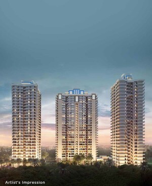3 BHK Apartment – Exterior View View at SKA Divine, Sector 1 Wave City - for Sale