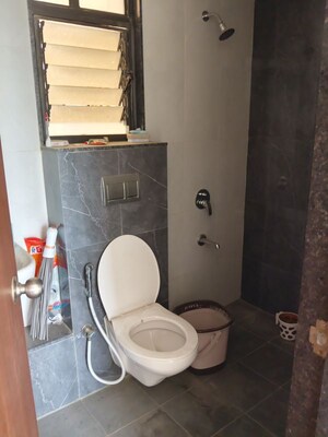 Bathroom in 2 BHK Apartment at Shapoorji Pallonji Joyville Hadapsar Annexe, Hadapsar – for Rent