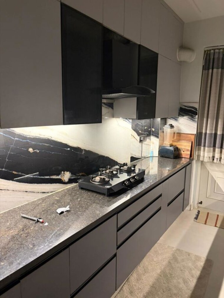 Kitchen, unitech-greenwood-city-apartment 3 Bedroom 1900 Sq.Ft. Builder Floor In Sector 45 Gurgaon 10396868