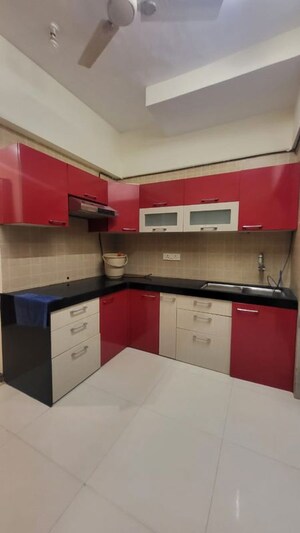Kitchen in 3 BHK Apartment at Soham Tropical Lagoon 4 Jacaranda, Ghodbunder Road – for Sale