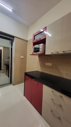 Kitchen in 3 BHK Apartment at Soham Tropical Lagoon 4 Jacaranda, Ghodbunder Road – for Sale