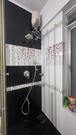 Bathroom in 3 BHK Apartment at Soham Tropical Lagoon 4 Jacaranda, Ghodbunder Road – for Sale