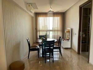 Living Room in 3 BHK Apartment at Hiranandani Meadows, Manpada – for Rent