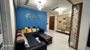 Living Room in 2 BHK Apartment at Sai Pallacio, Ravet – for Rent