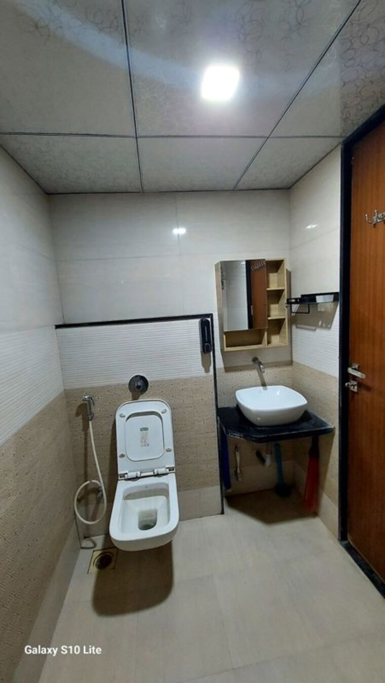 Bathroom, sai-pallacio 2 Bedroom 1200 Sq.Ft. Apartment In Ravet Pune 10396895