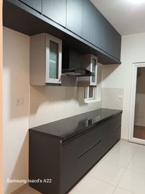 Kitchen in 3 BHK Apartment at Vajram Newtown, Thanisandra Main Road – for Rent
