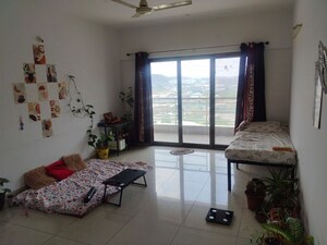 Living Room in 3 BHK Apartment at Paranjape Blue Ridge, Hinjewadi – for Rent