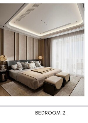 Bedroom in 3 BHK Builder Floor at Amolik Aster Woods, Sector 98 – for Sale