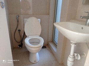 Bathroom in 1 BHK Apartment at Hiranandani Estate Solitaire C, Ghodbunder Road – for Rent