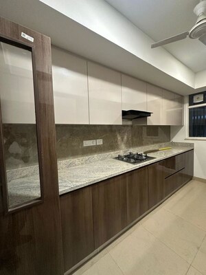 Kitchen in 4 BHK Builder Floor at DLF Garden City Independent Floors, Sector 92 – for Rent