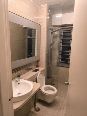 Bathroom in 3 BHK Apartment at Imperial Heights Goregaon West, Goregaon West – for Rent