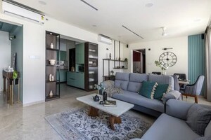 Living Room in 4 BHK Builder Floor at Green Fields Colony – for Rent