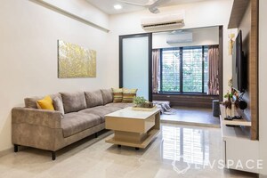 Living Room in 4 BHK Builder Floor at Green Fields Colony – for Rent