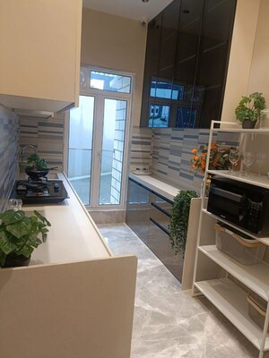 Kitchen in 2 BHK Apartment at Neelam Senroofs, Nahur East – for Sale