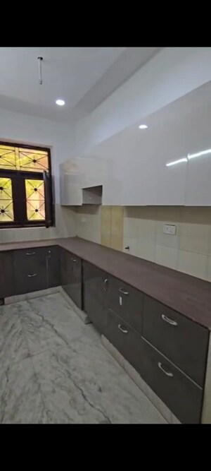 Kitchen in 3 BHK Builder Floor at Green Fields Colony – for Rent