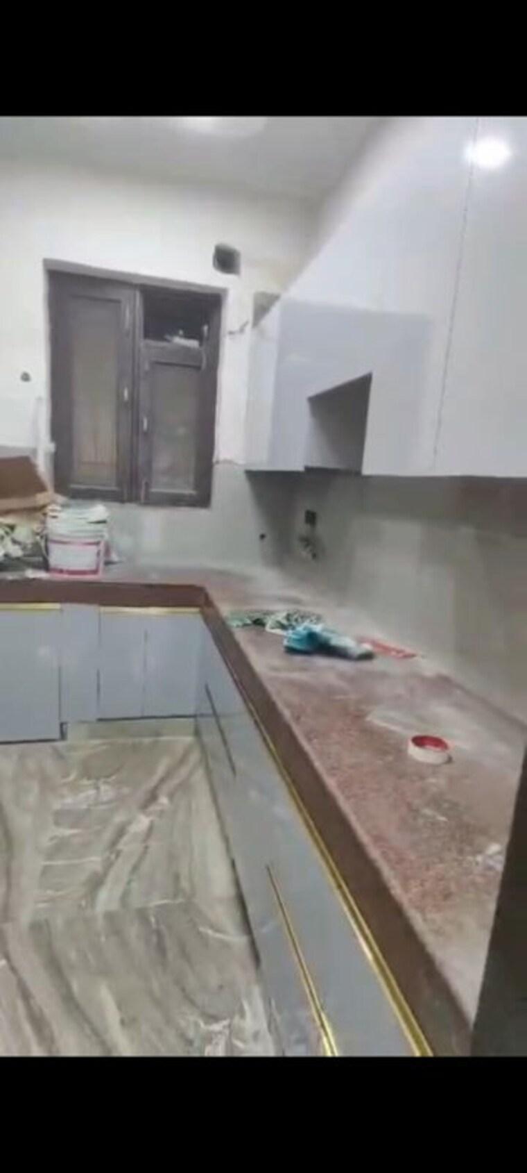 Kitchen, green fields colony 3 Bedroom 300 Sq.Yd. Builder Floor In Green Fields Colony Faridabad 10396995