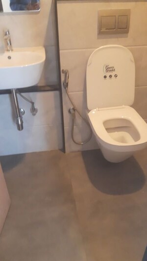 Bathroom in 2 BHK Apartment at Lodha Vista, Lower Parel – for Rent