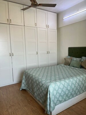 Bedroom in 3 BHK Apartment at Ekta Tripolis, Goregaon West – for Rent