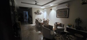 Living Room in 5 BHK Penthouse at Omaxe The Forest Spa, Sector 43 – for Rent
