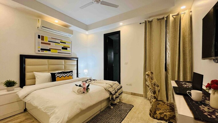 Living Room, sector 27 2 Bedroom 180 Sq.Yd. Builder Floor In Sector 27 Gurgaon 10397036