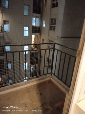 Balcony in 3 BHK Apartment at Omaxe The Palace, Gomti Nagar – for Rent