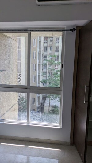Balcony in 2 BHK Apartment at Lodha Amara New Tower, Kolshet Road – for Rent
