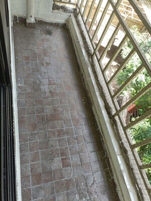 Balcony in 2 BHK Apartment at Chavandai Residency II, Kalwa – for Rent