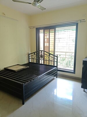 Bedroom in 2 BHK Apartment at Chavandai Residency II, Kalwa – for Rent