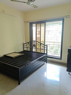 Bedroom in 2 BHK Apartment at Chavandai Residency II, Kalwa – for Rent