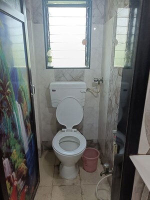 Bathroom in 1 RK Apartment at Parsik Nagar – for Rent