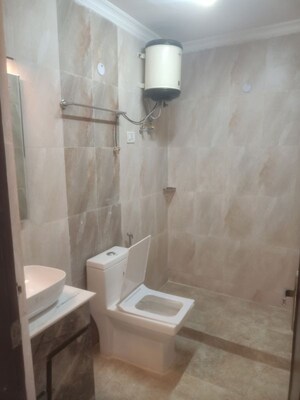 Bathroom in 2 BHK Builder Floor at Vasant Kunj Enclave – for Rent