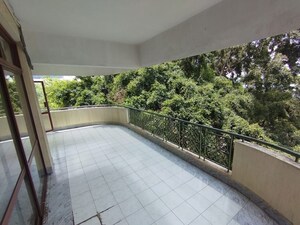 Balcony in 3 BHK Apartment at Vasanth Nagar – for Rent