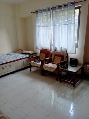 Living Room in 2 BHK Apartment at Gananjay Society, Kothrud – for Sale