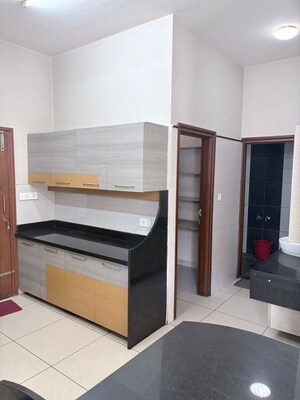 Kitchen in 3 BHK Apartment at Indiranagar – for Rent