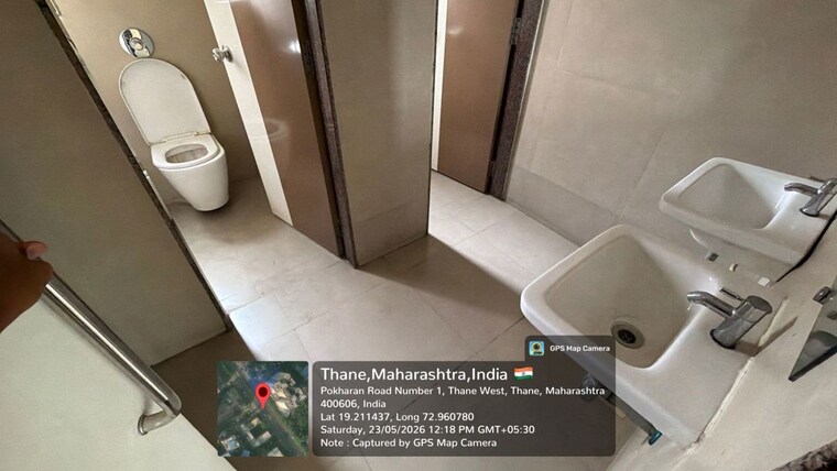 Washroom, puranik-grand-central Commercial Showroom 4000 Sq.Ft. In Vartak Nagar Thane 10397231