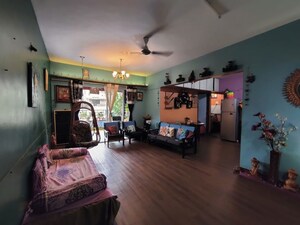 Living Room in 2 BHK Apartment at Kumar Parisar, Kothrud – for Rent