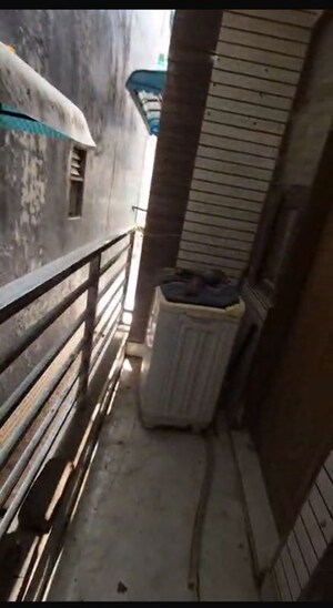 Balcony in 2 BHK Builder Floor at Bharat Vihar – for Rent