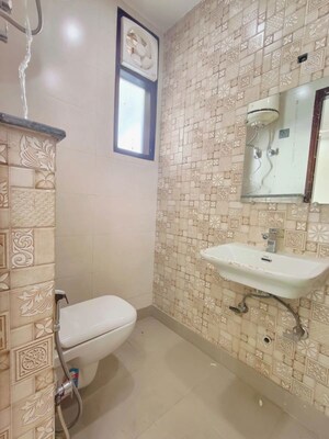 Bathroom in 3 BHK Builder Floor at Saket – for Rent